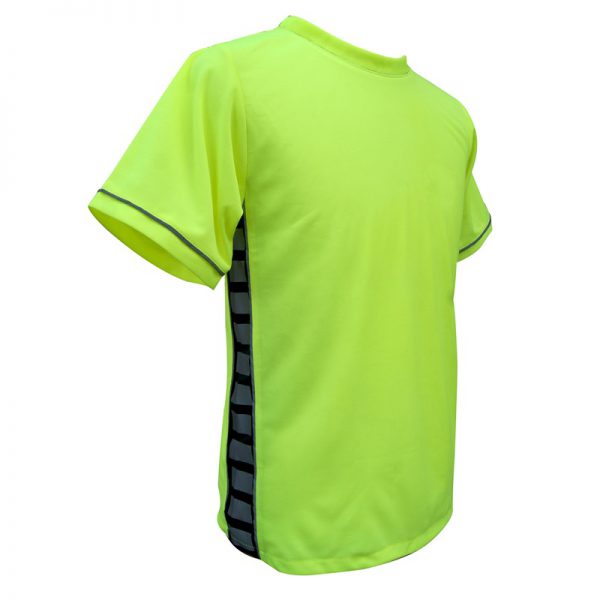 New High Performance Hiviz Tee Green