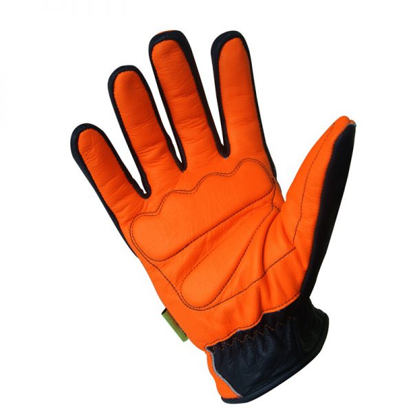 Redesigned Communique Gloves Hiviz Orange