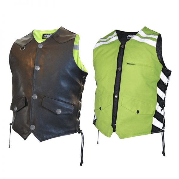 Reversible-Safety-Vest-Green